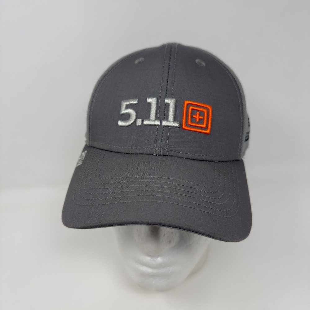5.11 Tactical Grey FBI NA Session 258 2014 Ripstop Mesh Adjustable Baseball Hat